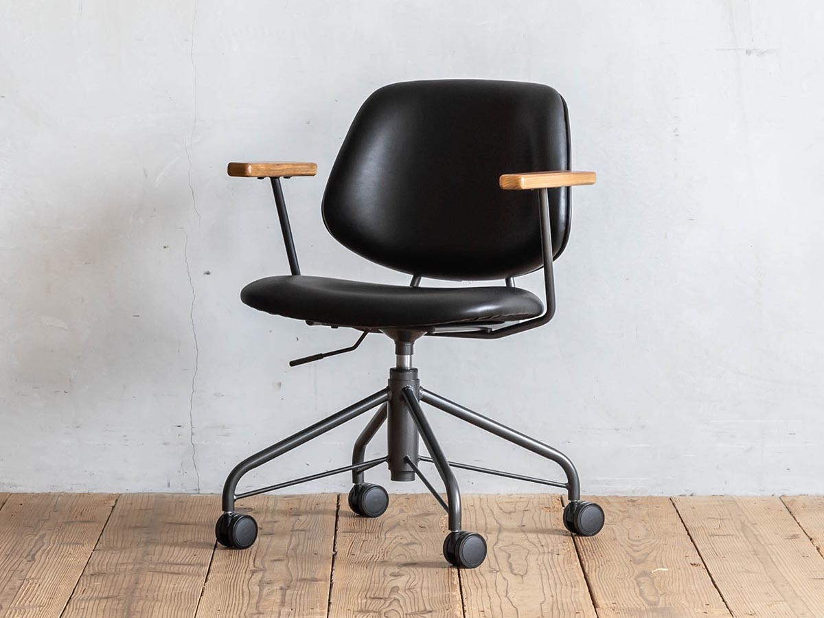 Knot antiques ABOCK DESK CHAIR / ノットアンティークス アボック デスクチェア （チェア・椅子 > オフィスチェア・デスクチェア） 15