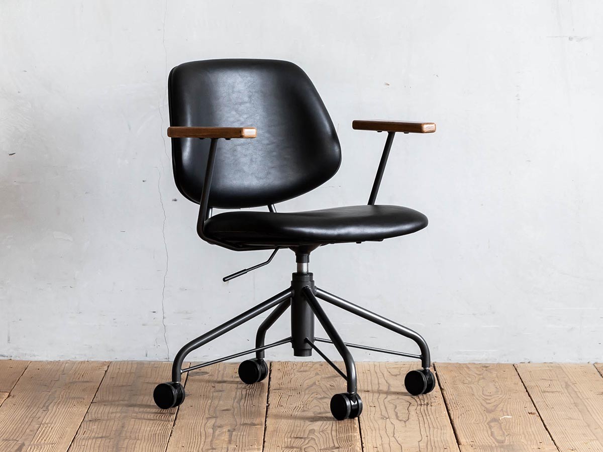 Knot antiques ABOCK DESK CHAIR / ノットアンティークス アボック デスクチェア （チェア・椅子 > オフィスチェア・デスクチェア） 16