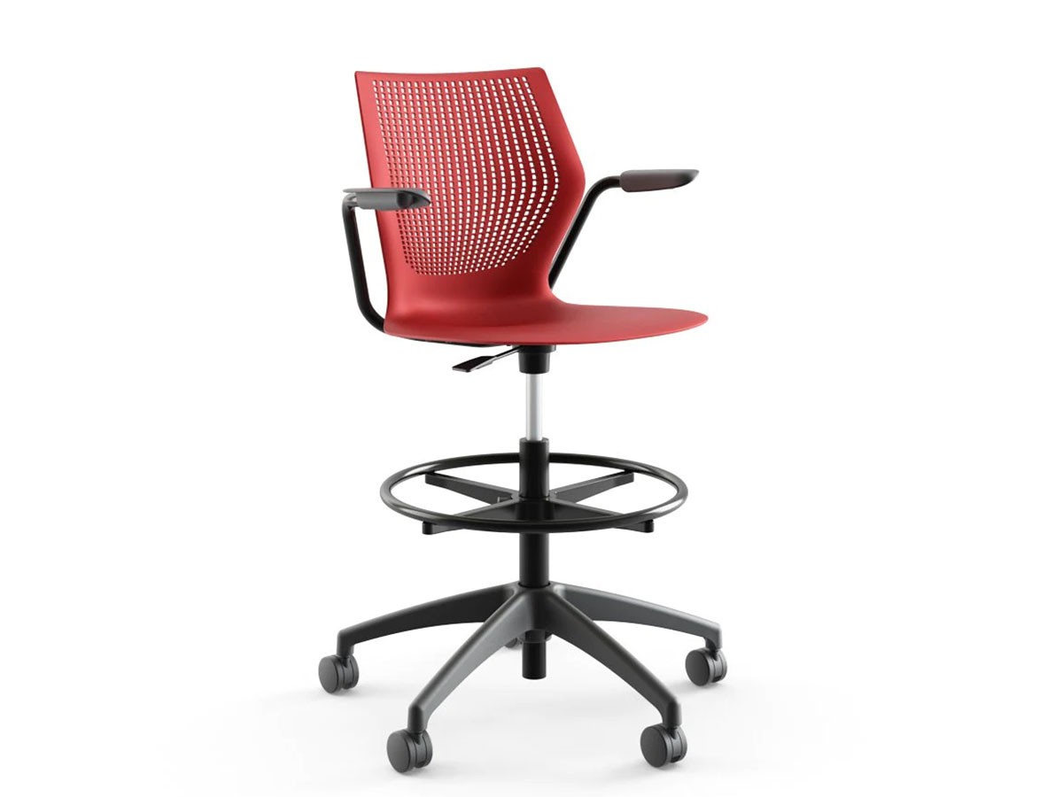 Knoll Office MultiGeneration High Task Chair / ノルオフィス マルチジェネレーション ハイタスクチェア 固定肘 （チェア・椅子 > カウンターチェア・バーチェア） 5