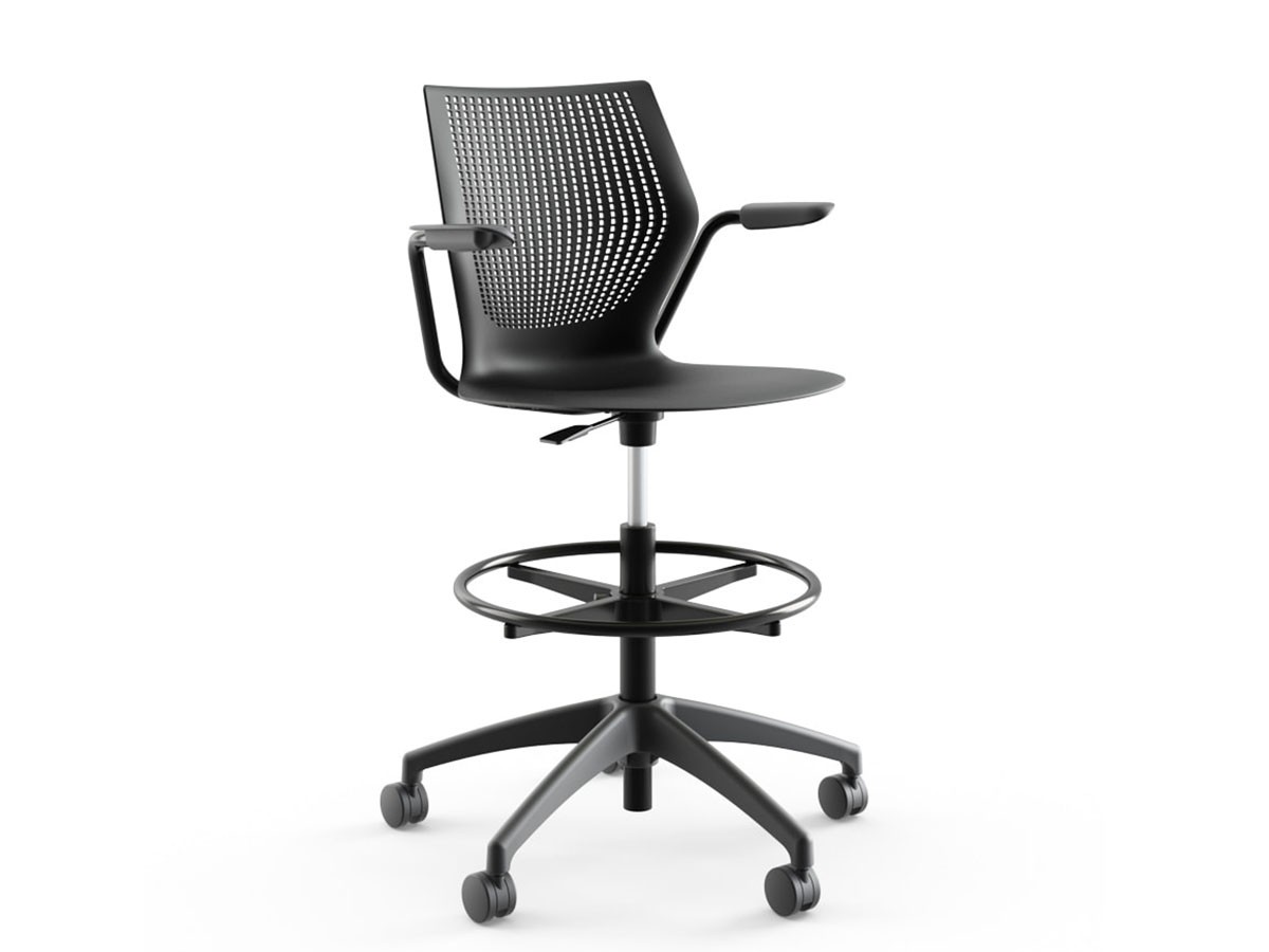 Knoll Office MultiGeneration High Task Chair / ノルオフィス マルチジェネレーション ハイタスクチェア 固定肘 （チェア・椅子 > カウンターチェア・バーチェア） 4