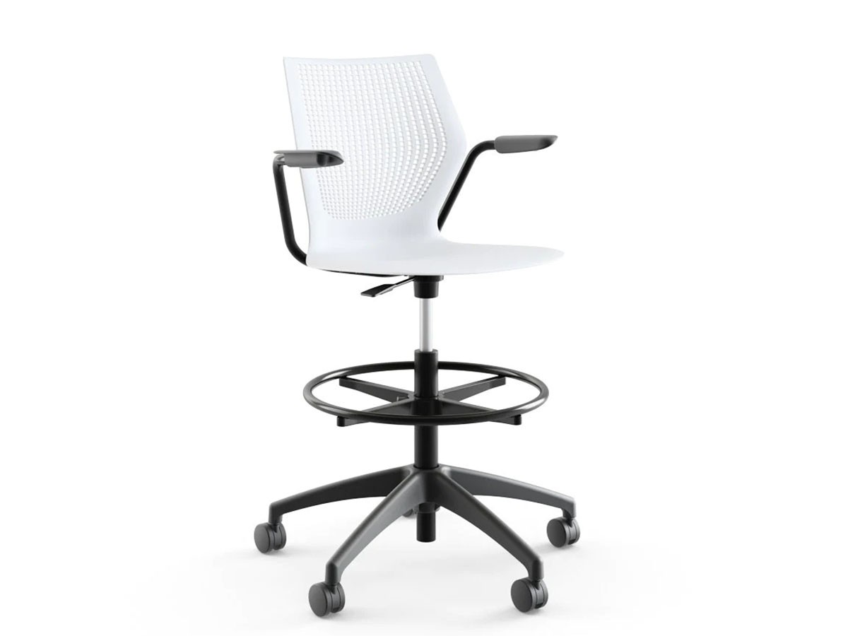 Knoll Office MultiGeneration High Task Chair / ノルオフィス マルチジェネレーション ハイタスクチェア 固定肘 （チェア・椅子 > カウンターチェア・バーチェア） 1