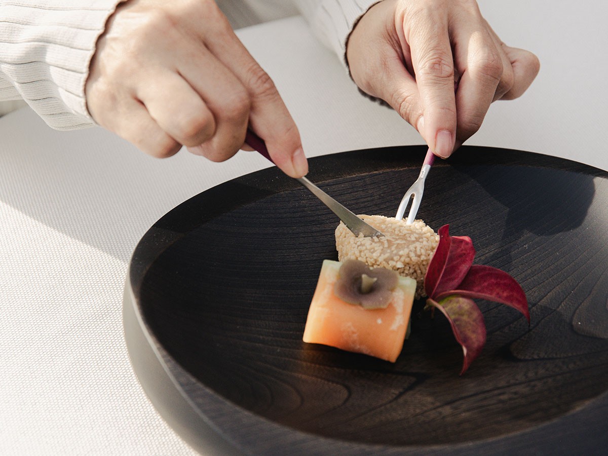 Cutipol WAGASHI Cutlery Set
AZUKI / クチポール 和菓子専用カトラリー 3本セット（小豆） （食器・テーブルウェア > カトラリー） 14