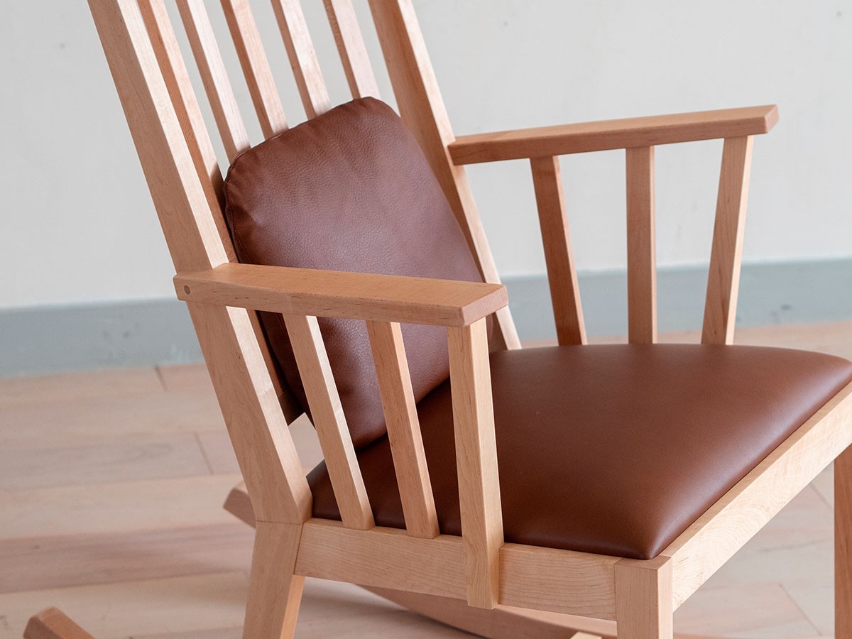 北の住まい設計社 M-chair Rocking / きたのすまいせっけいしゃ エムチェア ロッキング （チェア・椅子 > ロッキングチェア） 12