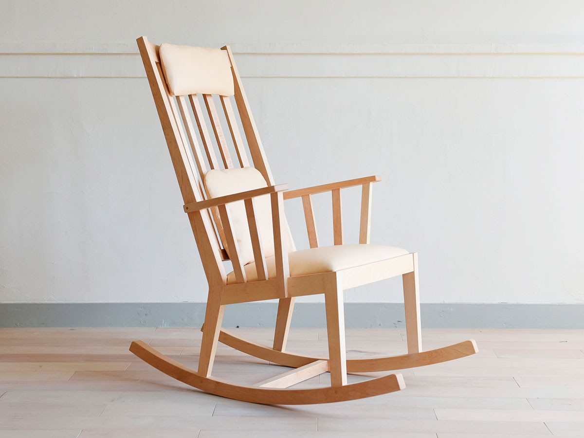 北の住まい設計社 M-chair Rocking / きたのすまいせっけいしゃ エムチェア ロッキング （チェア・椅子 > ロッキングチェア） 2
