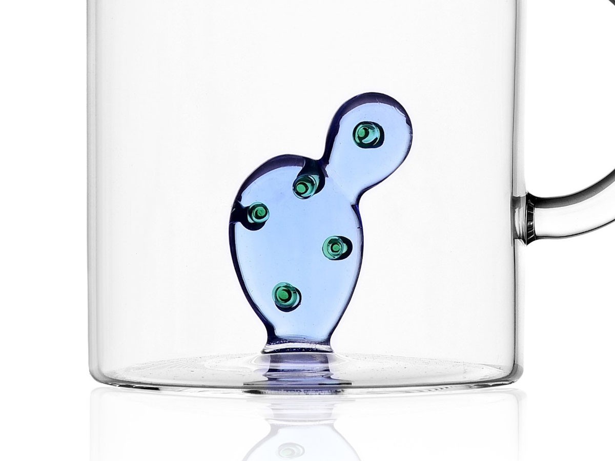 ICHENDORF MILANO Desert Plants Mug 
Cactus Blue / イッケンドルフ・ミラノ デザートプラント マグ 
カクタスブルー 450ml （食器・テーブルウェア > マグカップ） 2