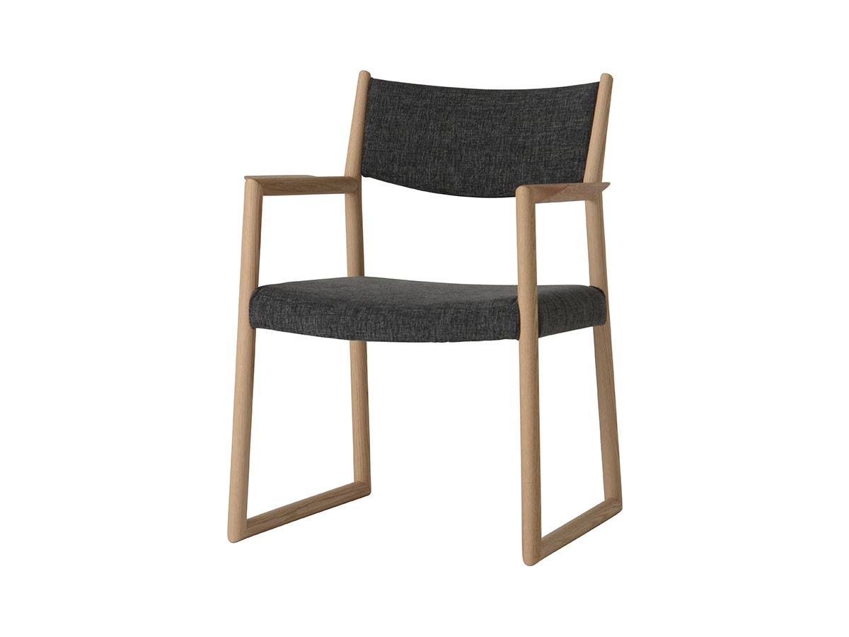 日進木工 SLOW Dining Armchair / にっしんもっこう スロウ ダイニング アームチェア （チェア・椅子 > ダイニングチェア） 2