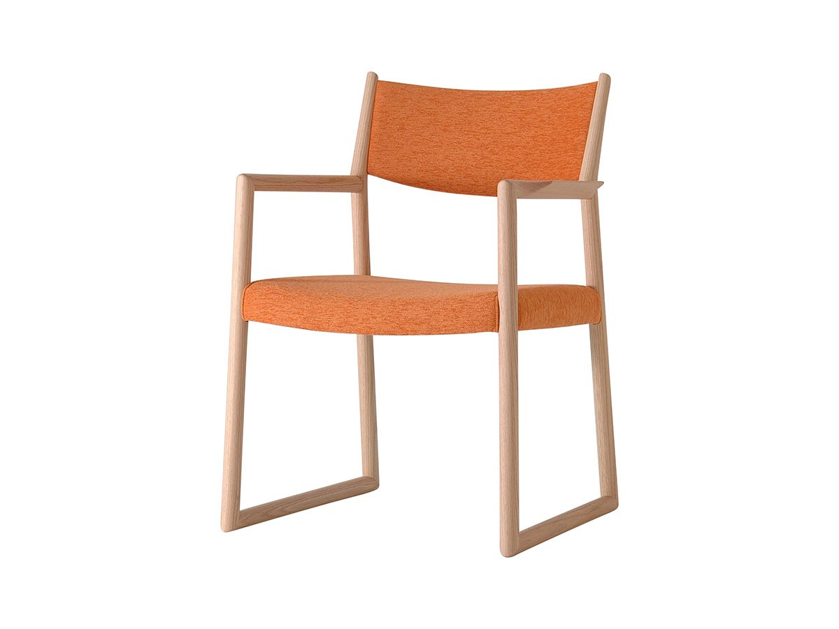 日進木工 SLOW Dining Armchair / にっしんもっこう スロウ ダイニング アームチェア （チェア・椅子 > ダイニングチェア） 1