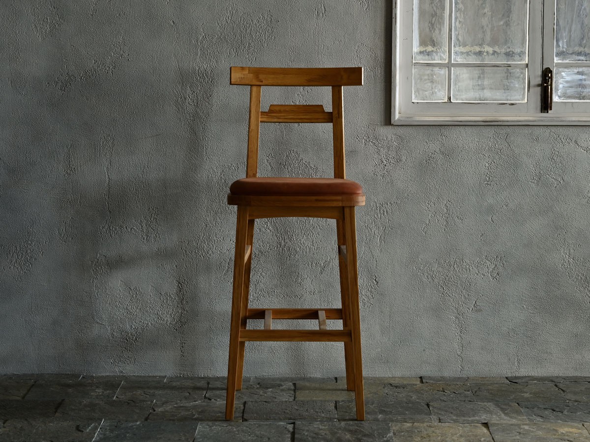Nostalgic Whisky Couner Chair / ノスタルジックウヰスキー カウンターチェア（レザー） （チェア・椅子 > カウンターチェア・バーチェア） 6