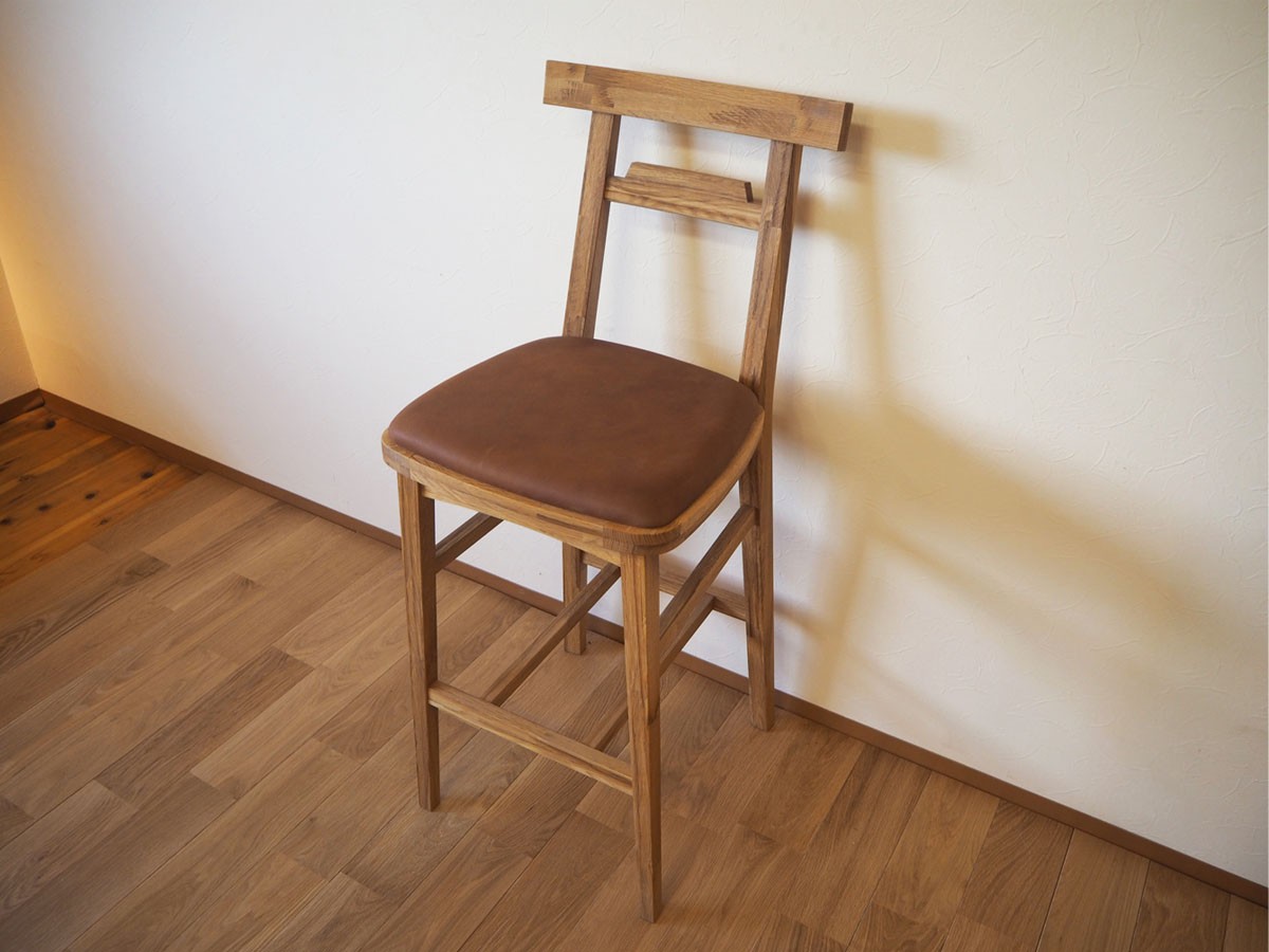 Nostalgic Whisky Couner Chair / ノスタルジックウヰスキー カウンターチェア（レザー） （チェア・椅子 > カウンターチェア・バーチェア） 11