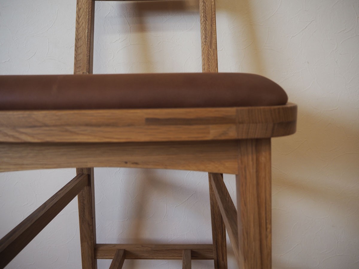 Nostalgic Whisky Couner Chair / ノスタルジックウヰスキー カウンターチェア（レザー） （チェア・椅子 > カウンターチェア・バーチェア） 24