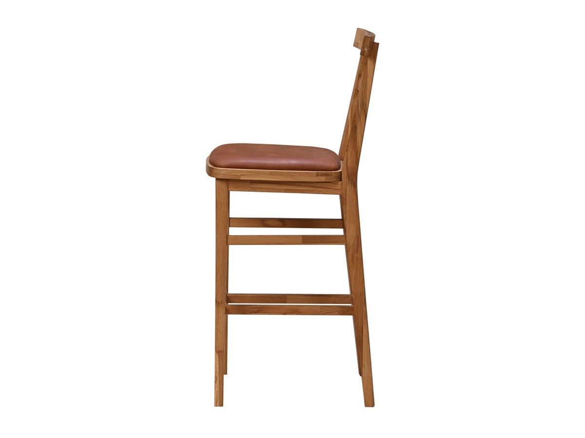 Nostalgic Whisky Couner Chair / ノスタルジックウヰスキー カウンターチェア（レザー） （チェア・椅子 > カウンターチェア・バーチェア） 4