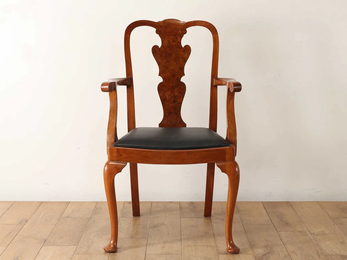 Lloyd's Antiques Real Antique 
Q/A Arm Chair / ロイズ・アンティークス 英国アンティーク家具
Q/A アームチェア （チェア・椅子 > ダイニングチェア） 6