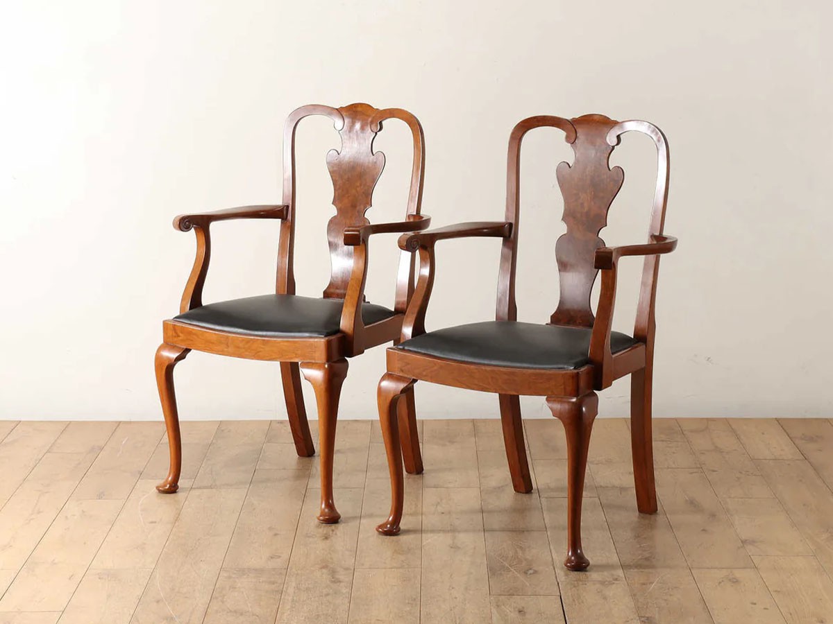 Lloyd's Antiques Real Antique, Q/A Arm Chair / ロイズ・アンティークス 英国アンティーク家具, Q/A  アームチェア