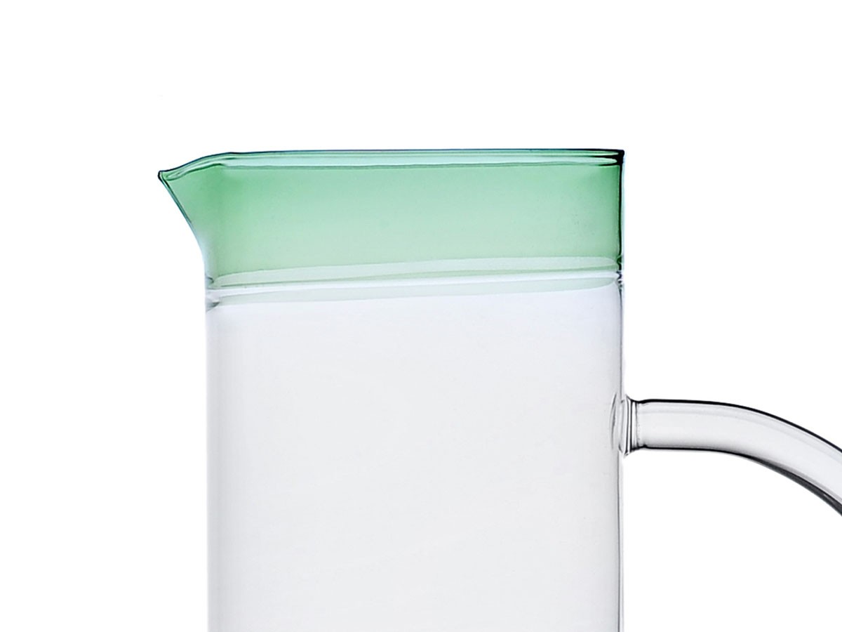 ICHENDORF MILANO Tequila Sunrise Jug / イッケンドルフ・ミラノ テキーラサンライズ ジャグ 1.4L（グリーン / スモーク / クリア） （食器・テーブルウェア > デキャンタ・カラフェ） 3
