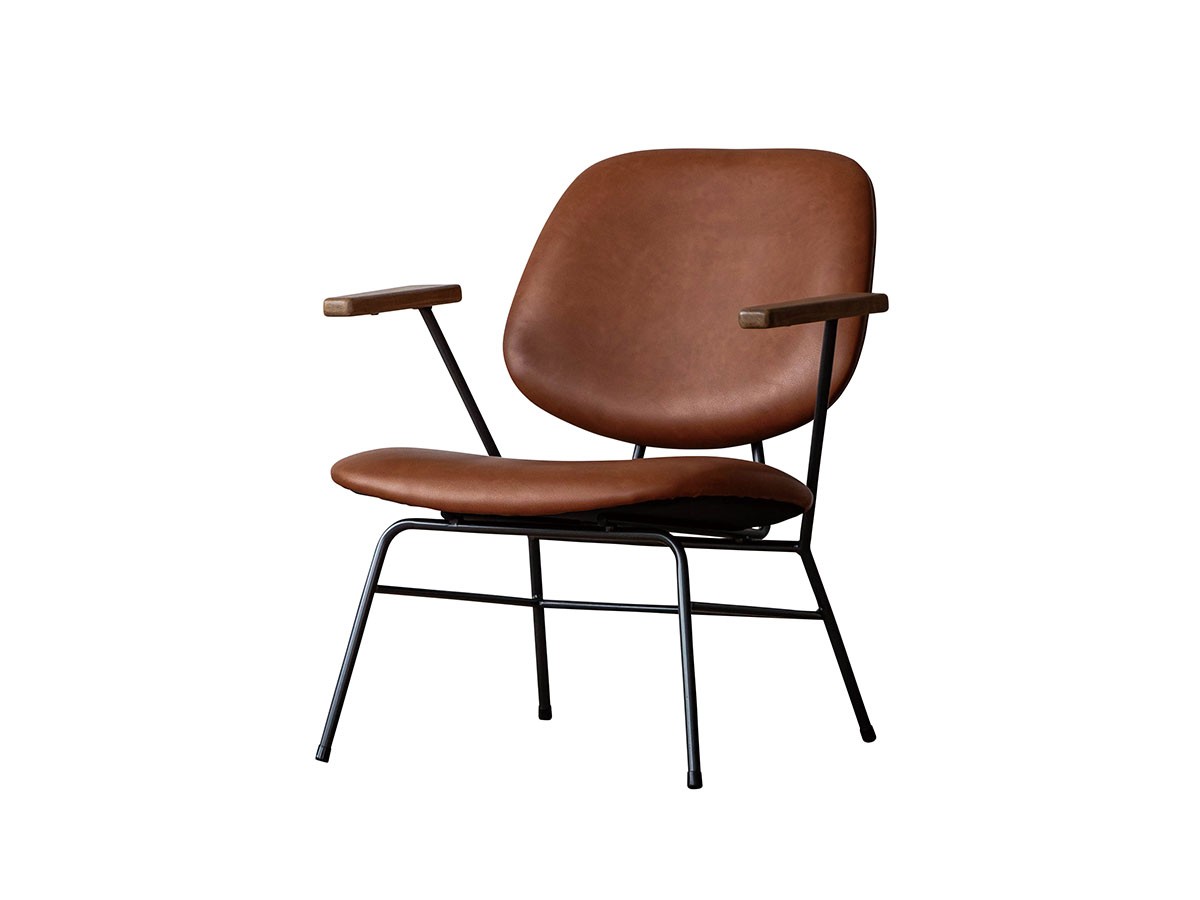 Knot antiques ABOCK LOUNGE CHAIR / ノットアンティークス アボック ラウンジチェア PUレザー （チェア・椅子 > ラウンジチェア） 1