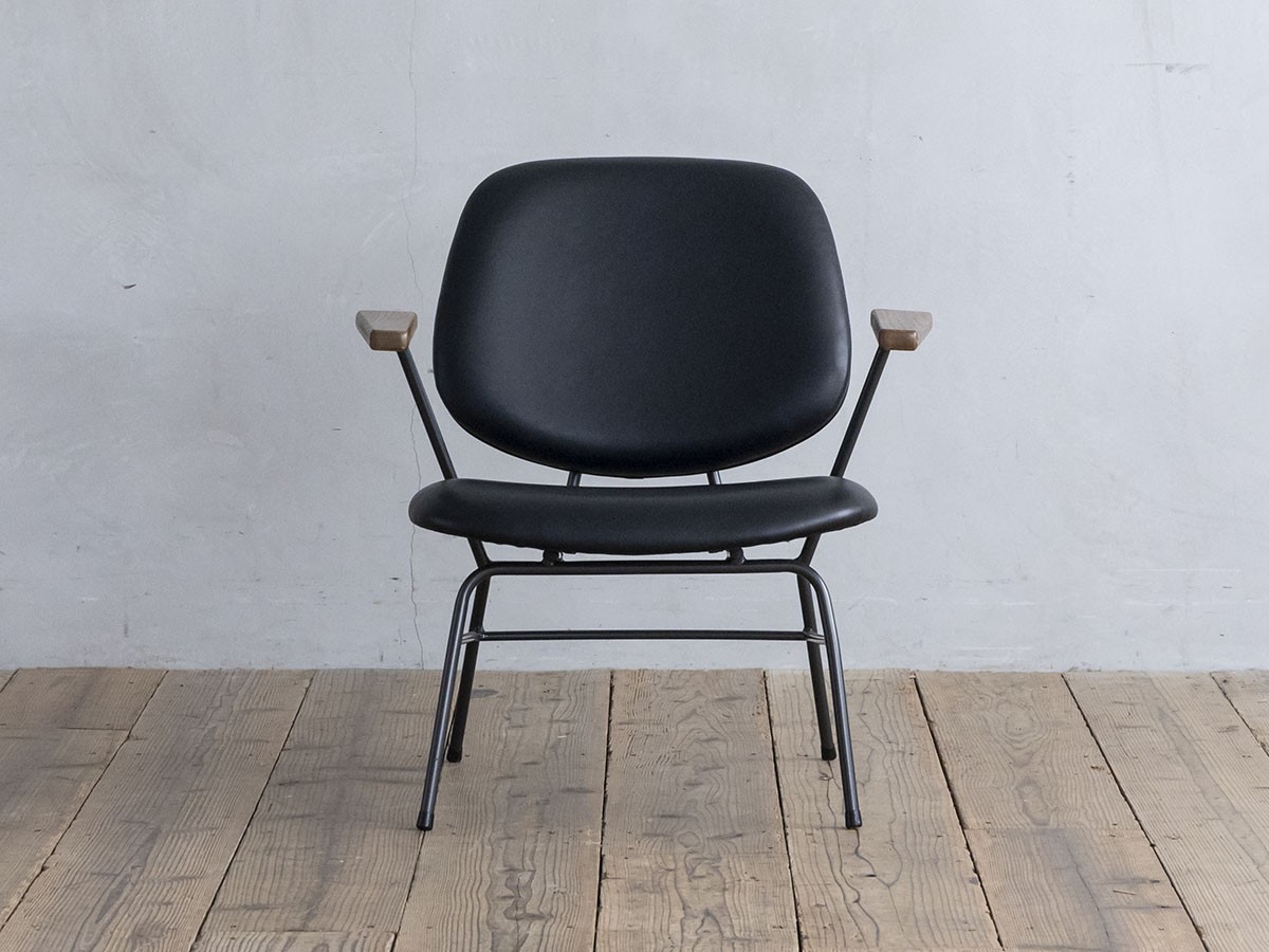 Knot antiques ABOCK LOUNGE CHAIR / ノットアンティークス アボック ラウンジチェア PUレザー （チェア・椅子 > ラウンジチェア） 10