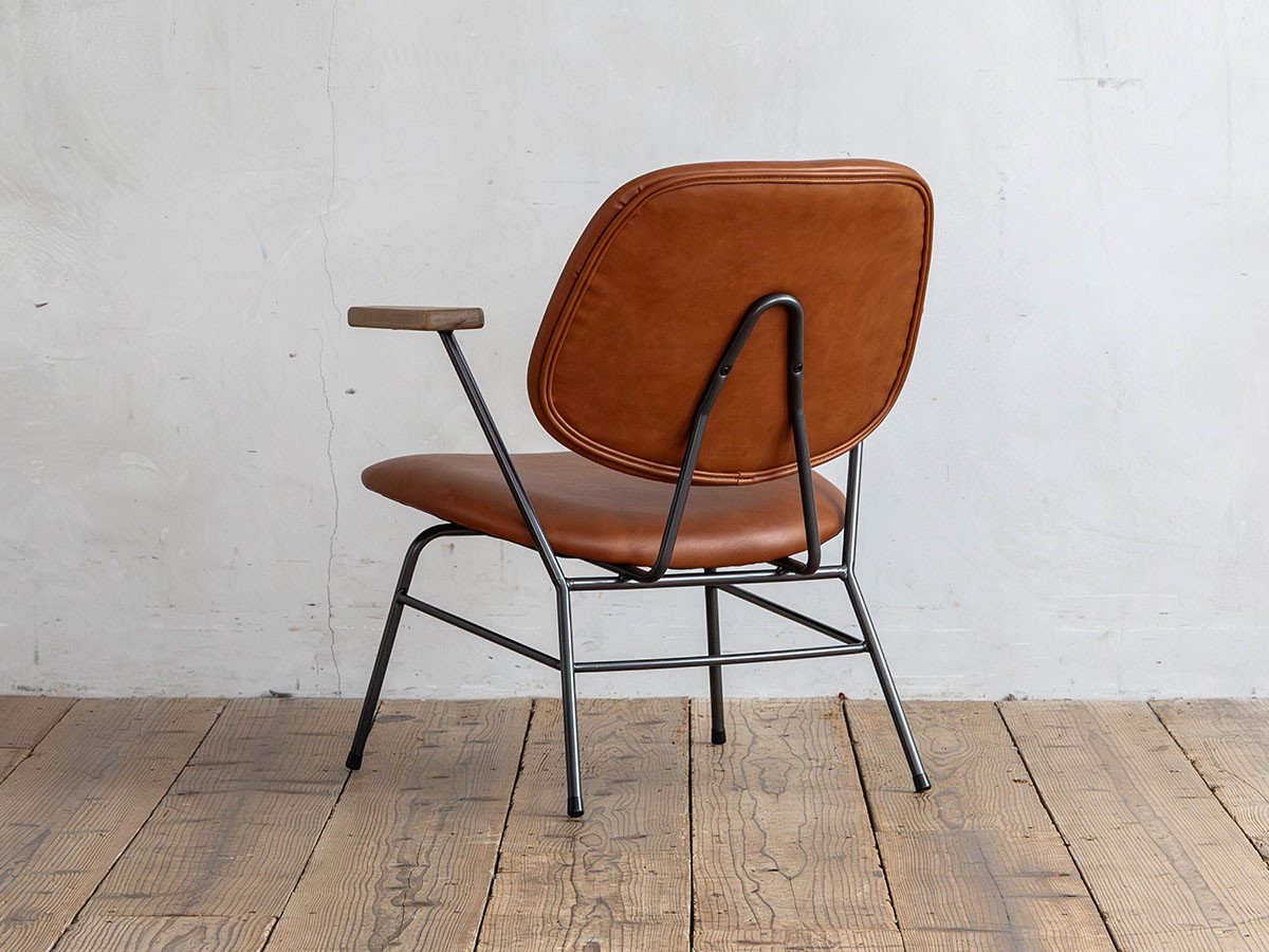 Knot antiques ABOCK LOUNGE CHAIR / ノットアンティークス アボック ラウンジチェア PUレザー （チェア・椅子 > ラウンジチェア） 9