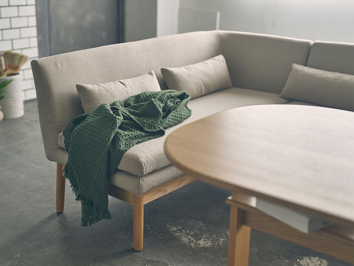 round living dining sofa one arm / ラウンド リビングダイニングソファ 片肘 （ソファ > 二人掛けソファ） 7