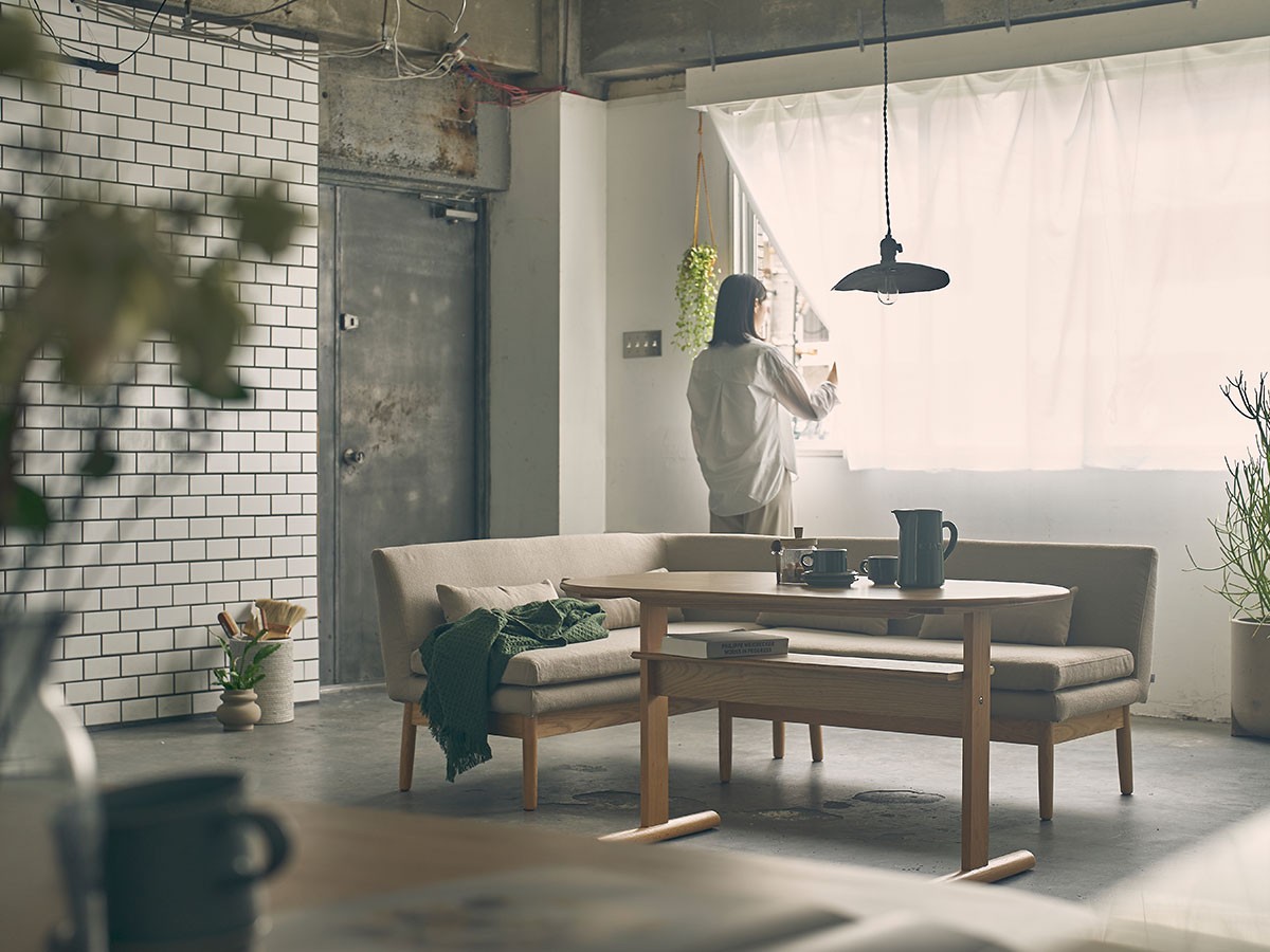 round living dining sofa 2seater / ラウンド リビングダイニングソファ 2人掛け （ソファ > 二人掛けソファ） 20