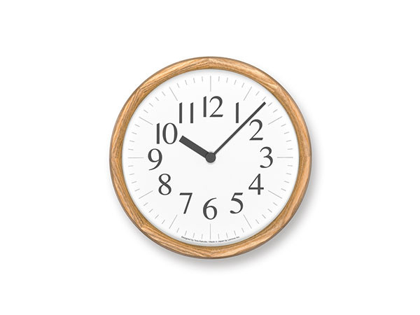 Lemnos Clock B / レムノス クロック ビー 電波時計 （時計 > 壁掛け時計） 1