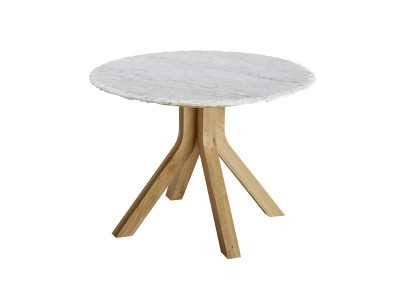 Bleu nature STONECRUMB LOW SIDE TABLE WHITE / ブルーナチュール
