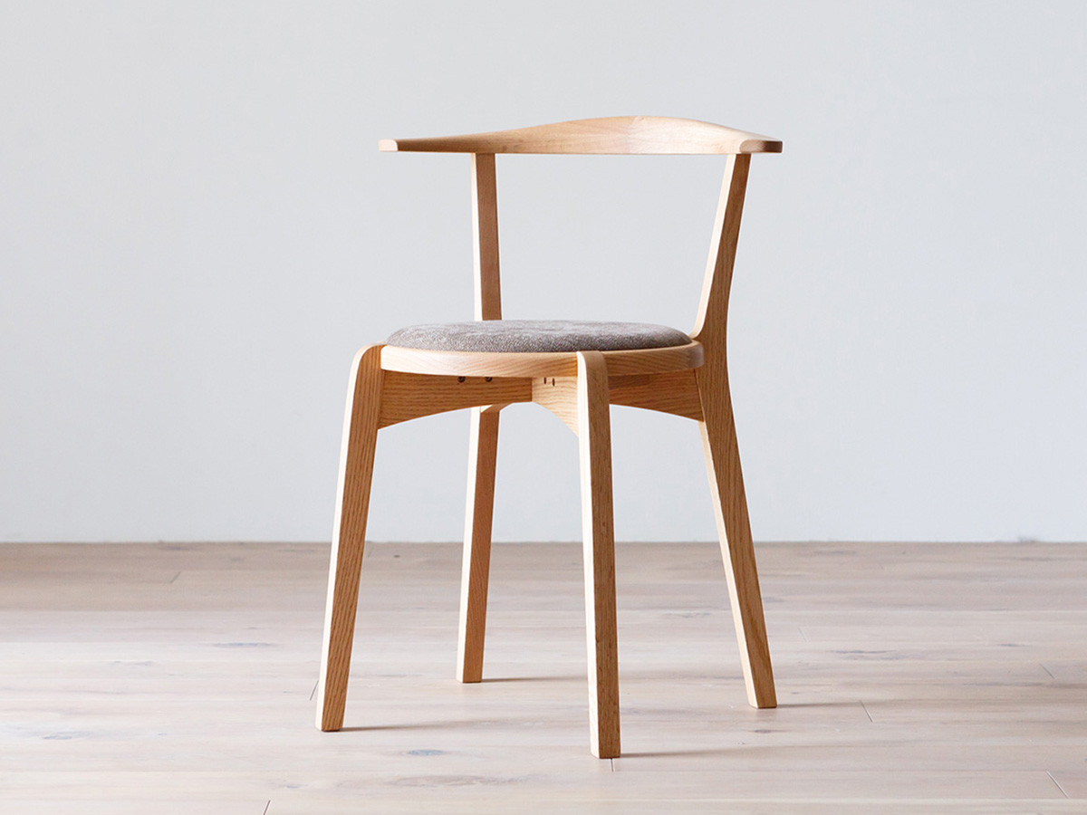 HIRASHIMA AGILE Side Chair / ヒラシマ アジレ サイドチェア（張座） （チェア・椅子 > ダイニングチェア） 1
