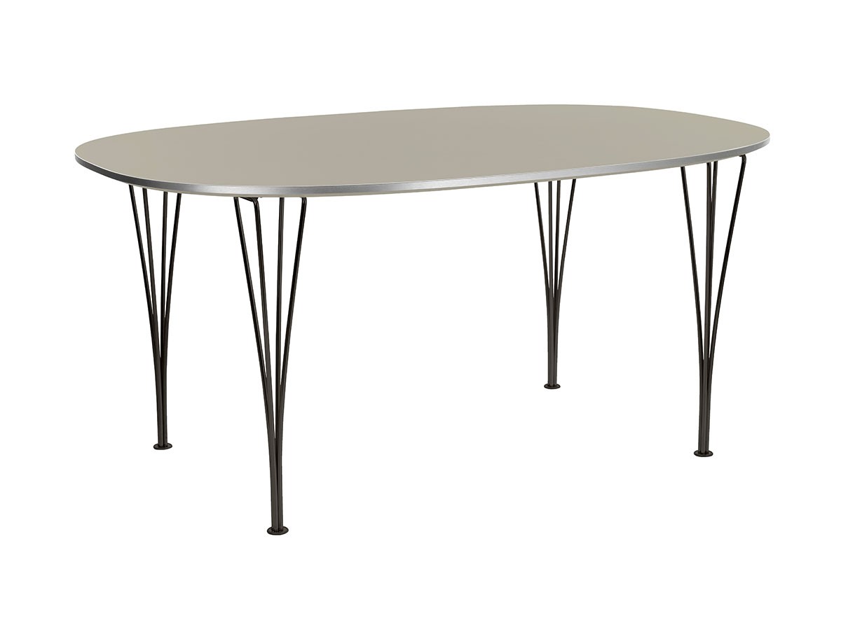 FRITZ HANSEN TABLE SERIES, SUPERELLIPSE / フリッツ・ハンセン テーブルシリーズ, スーパー楕円テーブル  スパンレッグ B611 / B612 / B616 / B613 / B614 / B617