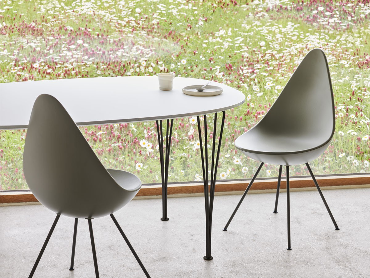 FRITZ HANSEN TABLE SERIES
SUPERELLIPSE / フリッツ・ハンセン テーブルシリーズ
スーパー楕円テーブル スパンレッグ B611 / B612 / B616 / B613 / B614 / B617 （テーブル > ダイニングテーブル） 22