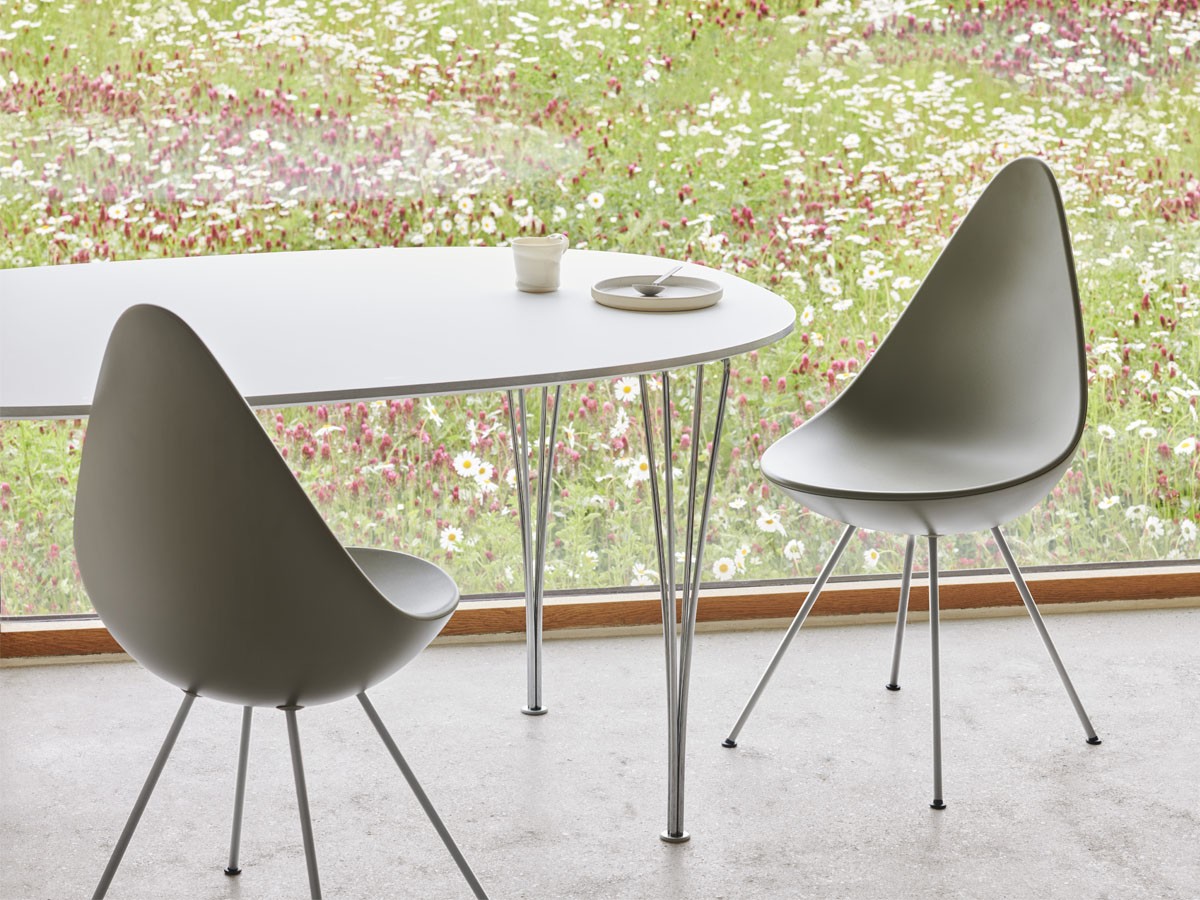 FRITZ HANSEN TABLE SERIES
SUPERELLIPSE / フリッツ・ハンセン テーブルシリーズ
スーパー楕円テーブル スパンレッグ B611 / B612 / B616 / B613 / B614 / B617 （テーブル > ダイニングテーブル） 20