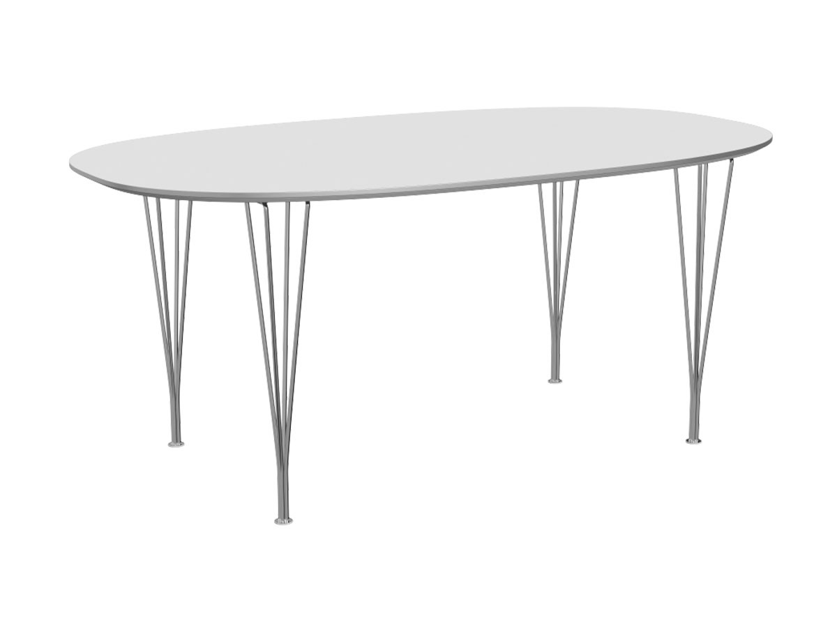 FRITZ HANSEN TABLE SERIES
SUPERELLIPSE / フリッツ・ハンセン テーブルシリーズ
スーパー楕円テーブル スパンレッグ B611 / B612 / B616 / B613 / B614 / B617 （テーブル > ダイニングテーブル） 7