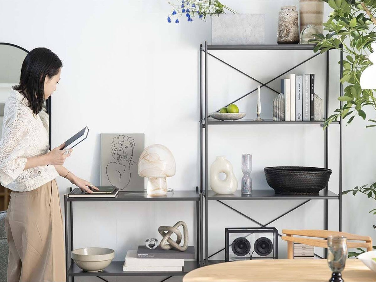 JOURNAL STANDARD FURNITURE HOLTE X SHELF / ジャーナルスタンダードファニチャー ホルテ エックス シェルフ S （収納家具 > ラック・シェルフ） 16