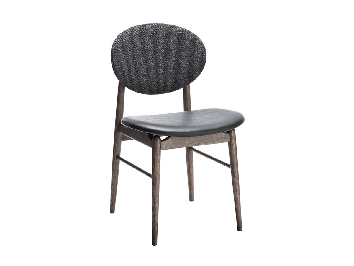 ARIAKE Outline Chair / アリアケ アウトラインチェア（レザーシート＋ファブリックバック） （チェア・椅子 > ダイニングチェア） 2