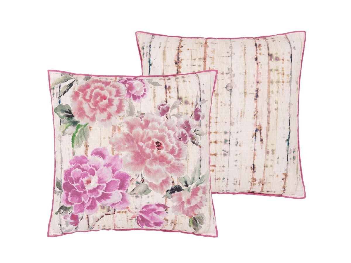 DESIGNERS GUILD Kyoto Flower Cushion / デザイナーズギルド キョウトフラワー クッション 50 × 50cm （クッション > クッション・クッションカバー） 2