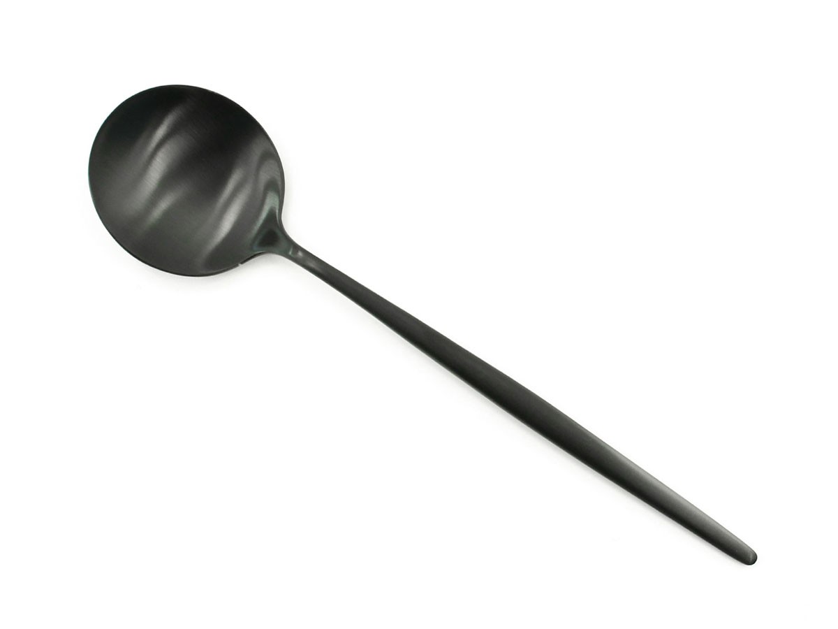 Cutipol MOON Cutlery Set / クチポール ムーン ディナー6本セット（マットブラック） （食器・テーブルウェア > カトラリー） 3