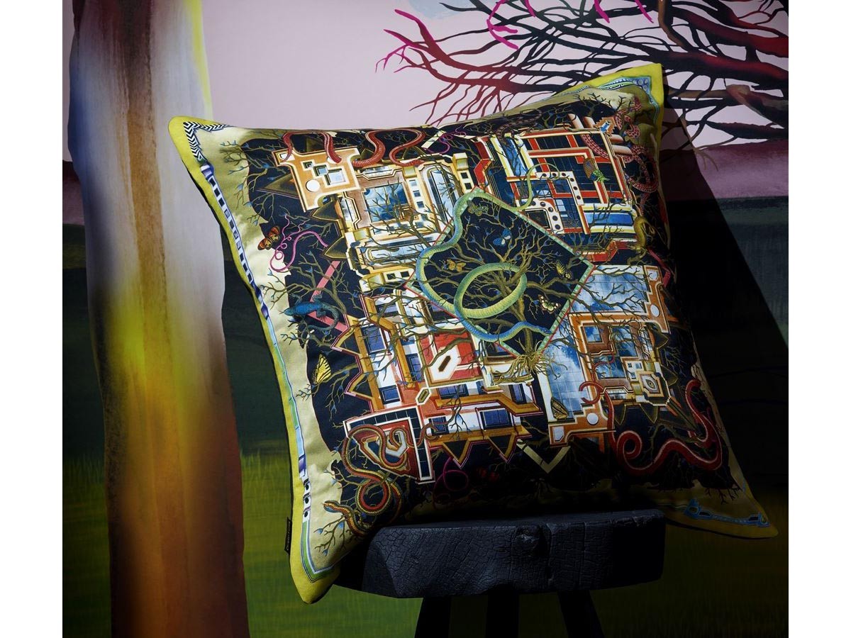 DESIGNERS GUILD Christian Lacroix
Archeologie Mosaique Cushion / デザイナーズギルド クリスチャンラクロワ
アルケオロジー モザイク クッション 55 × 55cm （クッション > クッション・クッションカバー） 2