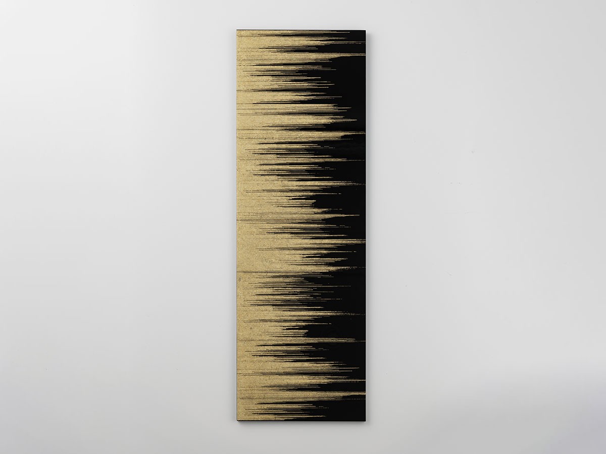 箔一 アートパネル 櫛引 黒 / はくいち アートパネル 櫛引 黒 L （アート・オブジェ > ウォールアート・アートパネル） 5
