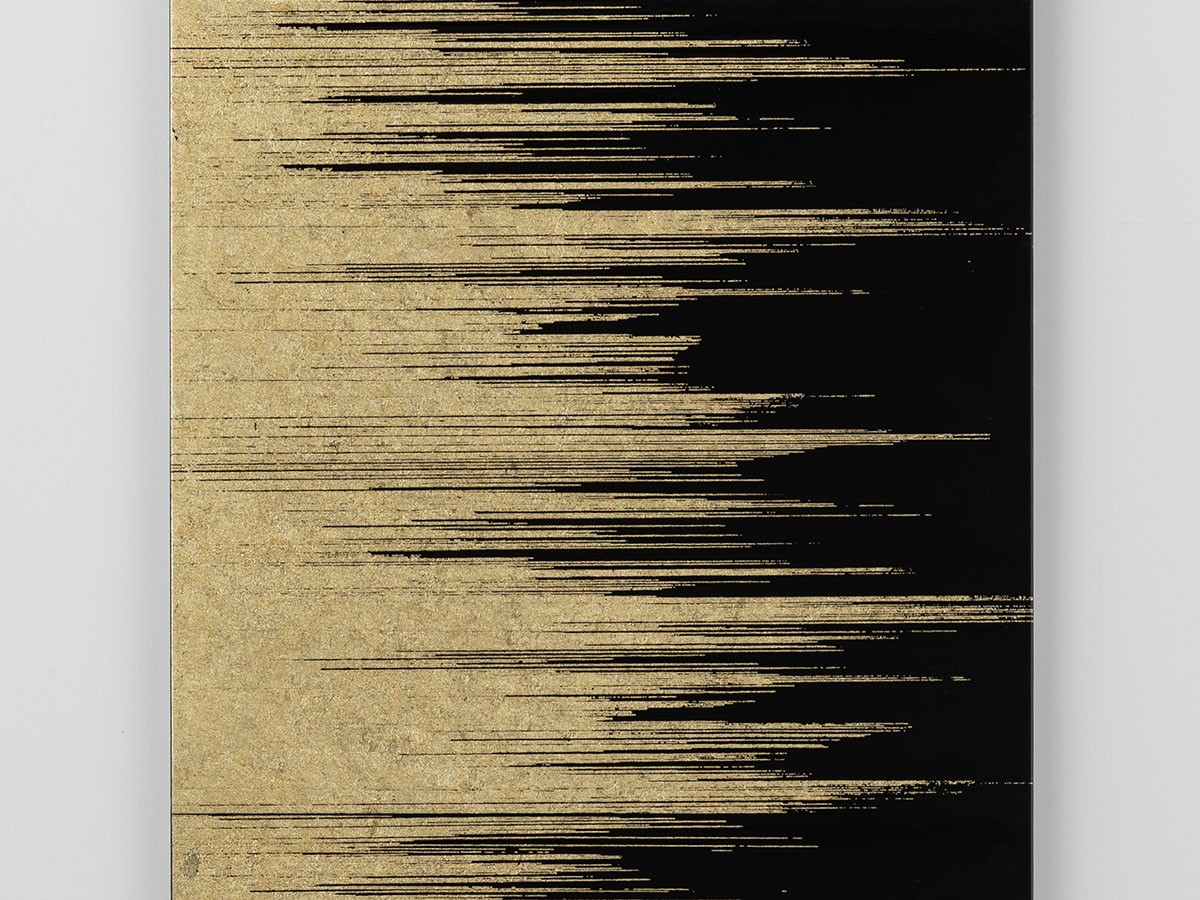 箔一 アートパネル 櫛引 黒 / はくいち アートパネル 櫛引 黒 L （アート・オブジェ > ウォールアート・アートパネル） 7