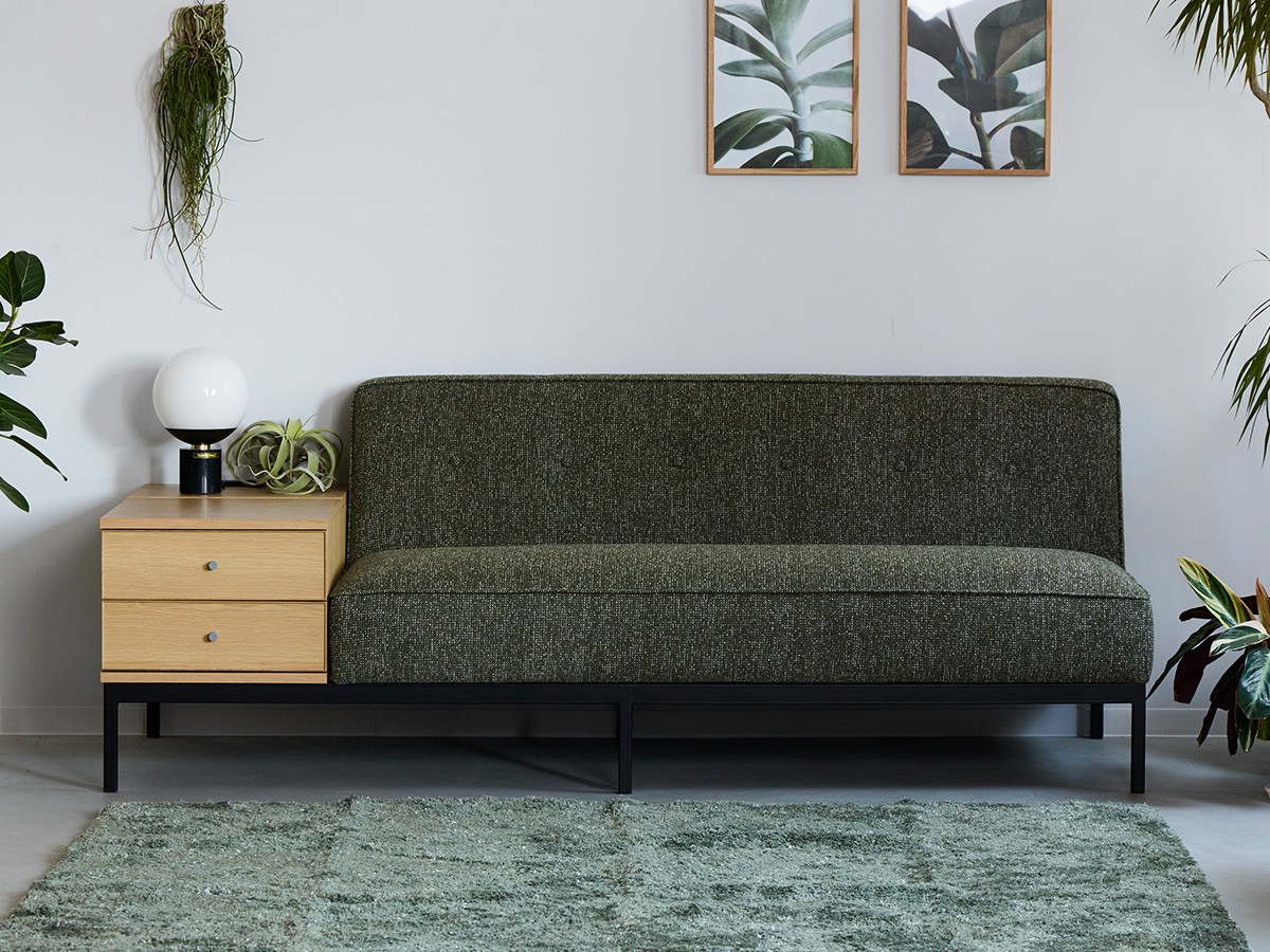 bond UNIX Sofa / ボンド ユニックス ソファ 幅160cm + サイドチェスト 幅45cm （ソファ > 三人掛けソファ） 2