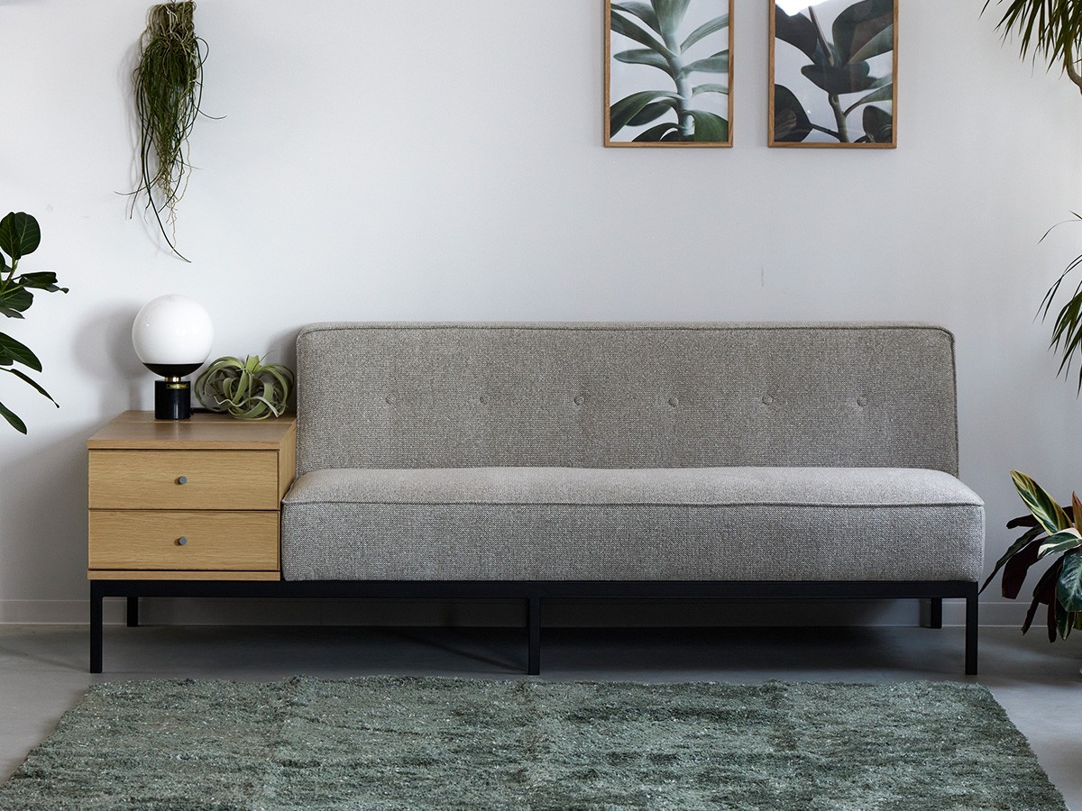 bond UNIX Sofa / ボンド ユニックス ソファ 幅160cm + サイドチェスト 幅45cm （ソファ > 三人掛けソファ） 3