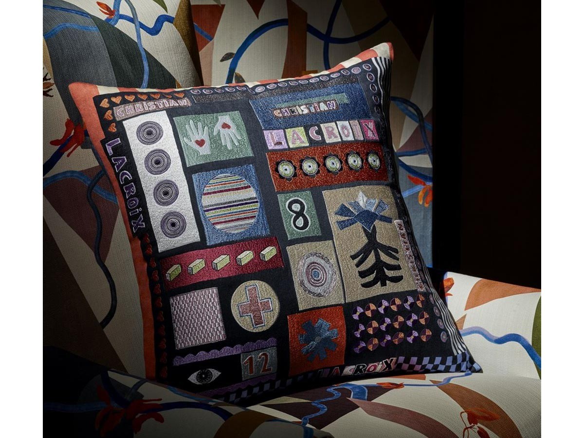 DESIGNERS GUILD Christian Lacroix
Bloc Note Mosaique Cushion / デザイナーズギルド クリスチャンラクロワ
ブロックノート モザイク クッション 55 × 55cm （クッション > クッション・クッションカバー） 5