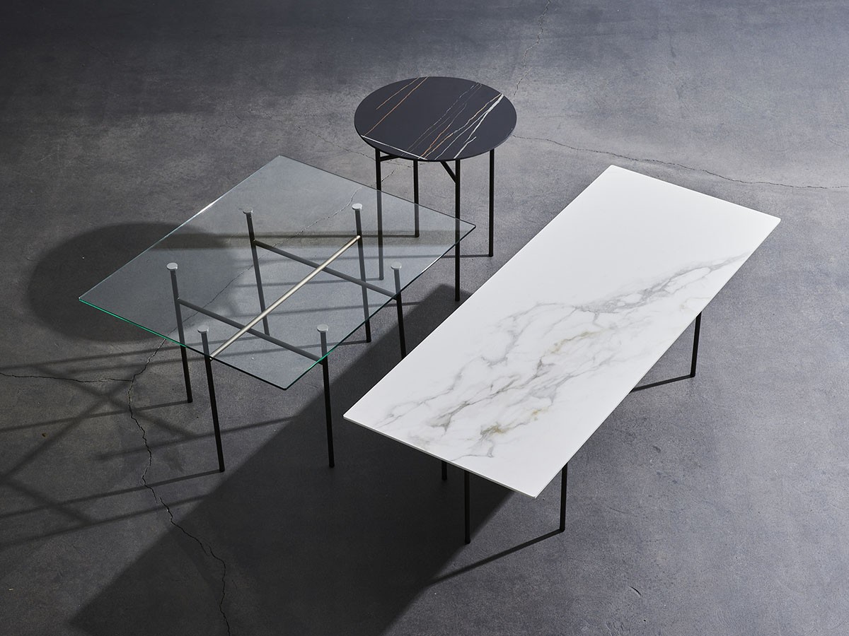 ARUNAi kurage / アルナイ クラゲ リビングテーブル 直径42cm（セラミック天板） （テーブル > サイドテーブル） 2