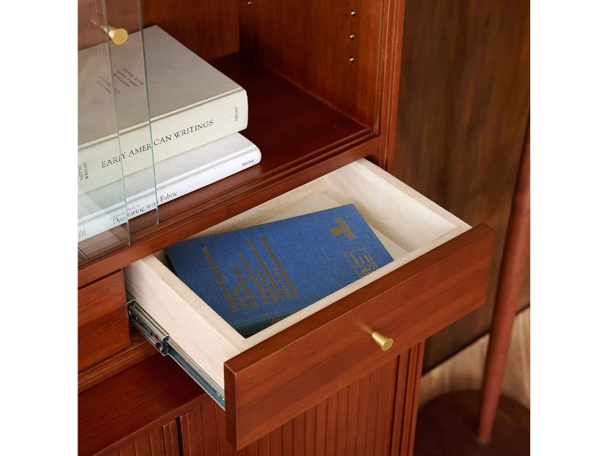 ACME Furniture BROOKS SMALL STACKING GLASS SHELF + SMALL SERVER / アクメファニチャー ブルックス スモール スタッキングガラスシェルフ + スモール サーバー （収納家具 > キャビネット） 8