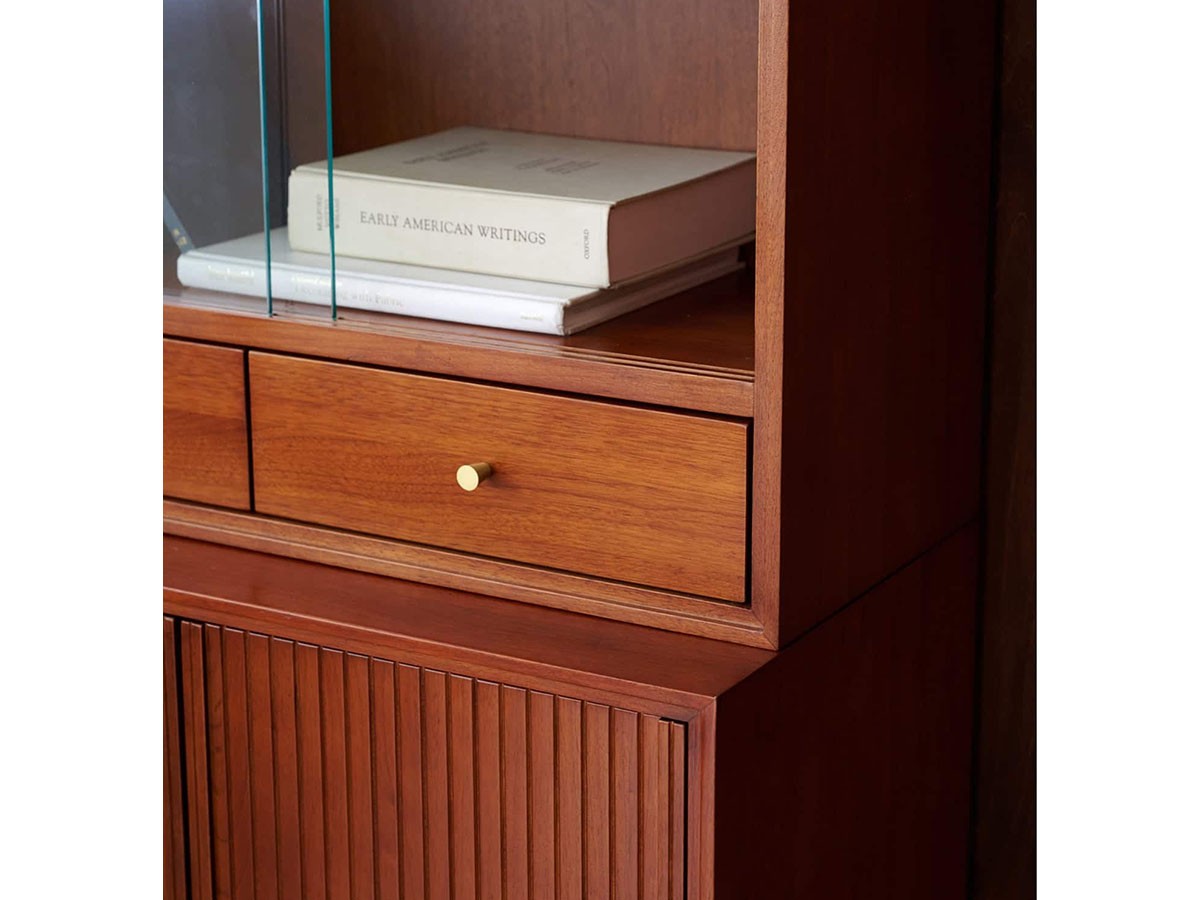 ACME Furniture BROOKS SMALL STACKING GLASS SHELF + SMALL SERVER / アクメファニチャー ブルックス スモール スタッキングガラスシェルフ + スモール サーバー （収納家具 > キャビネット） 7