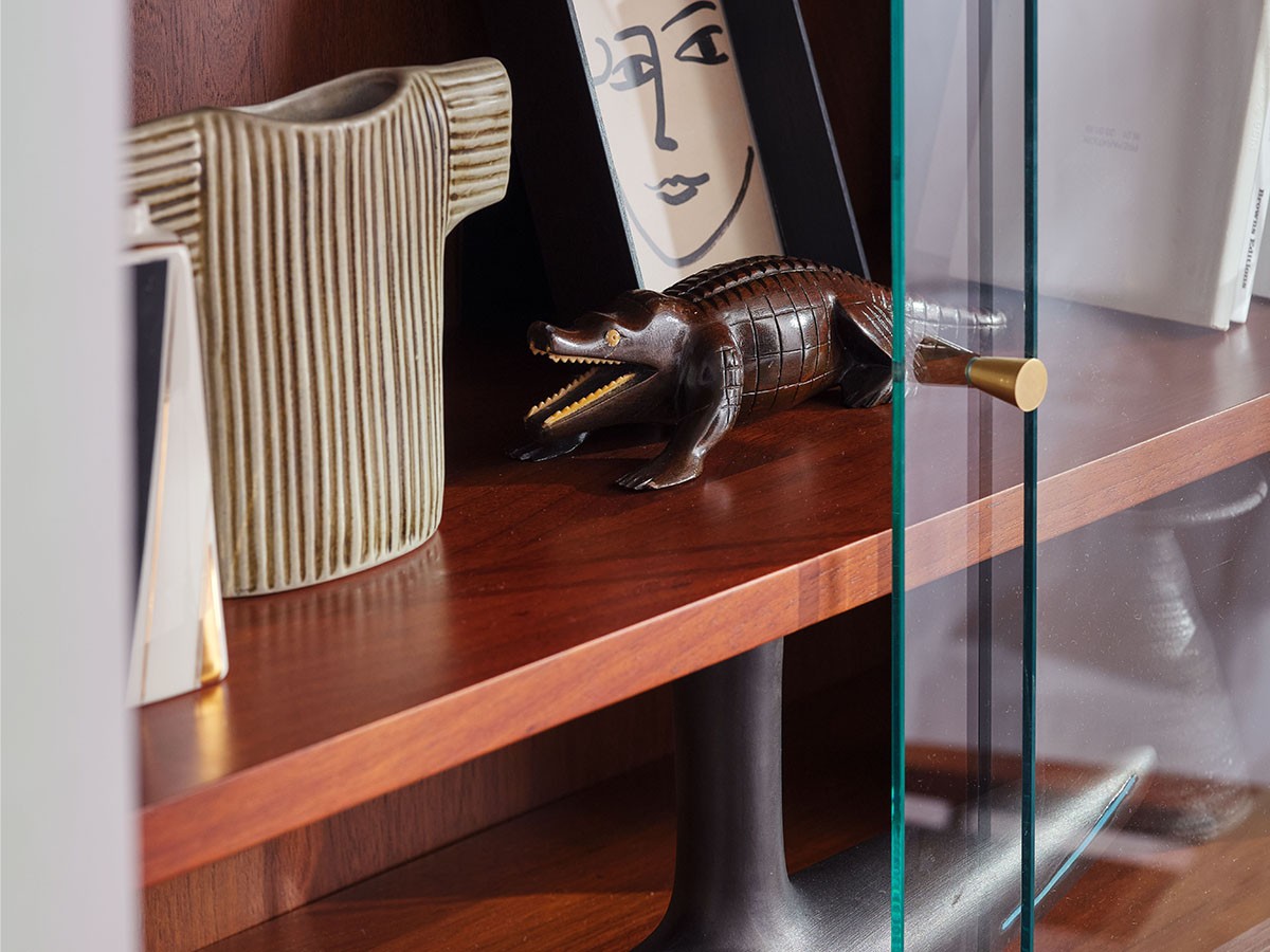 ACME Furniture BROOKS SMALL STACKING GLASS SHELF + SMALL SERVER / アクメファニチャー ブルックス スモール スタッキングガラスシェルフ + スモール サーバー （収納家具 > キャビネット） 4