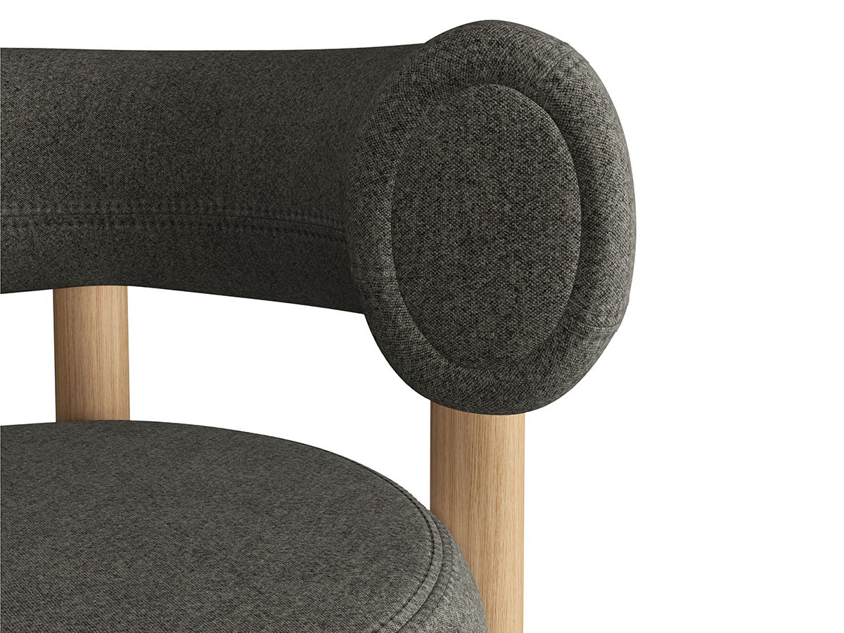 Tom Dixon. Fat Stool 75 Wood / トム・ディクソン ファット スツール 75 木脚 （チェア・椅子 > カウンターチェア・バーチェア） 42