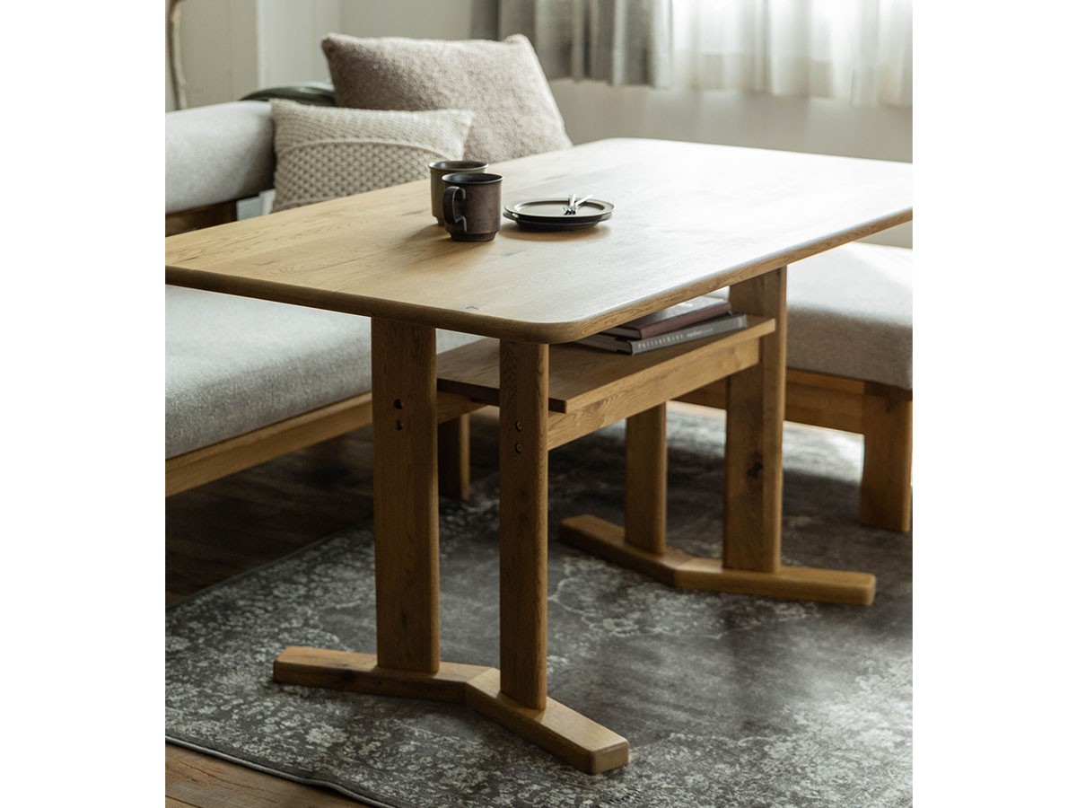 Easy Life HARUHI DINING TABLE / イージーライフ ハルヒ ダイニングテーブル 幅140cm （テーブル > ダイニングテーブル） 6