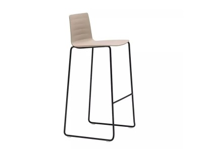 Andreu World Flex Chair Stackable Chair Thermo-polymer Shell