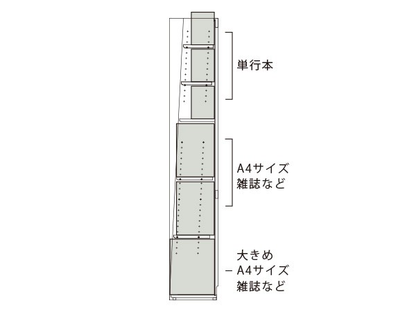 日進木工 ac-cent board Tower Shelf Mini / にっしんもっこう