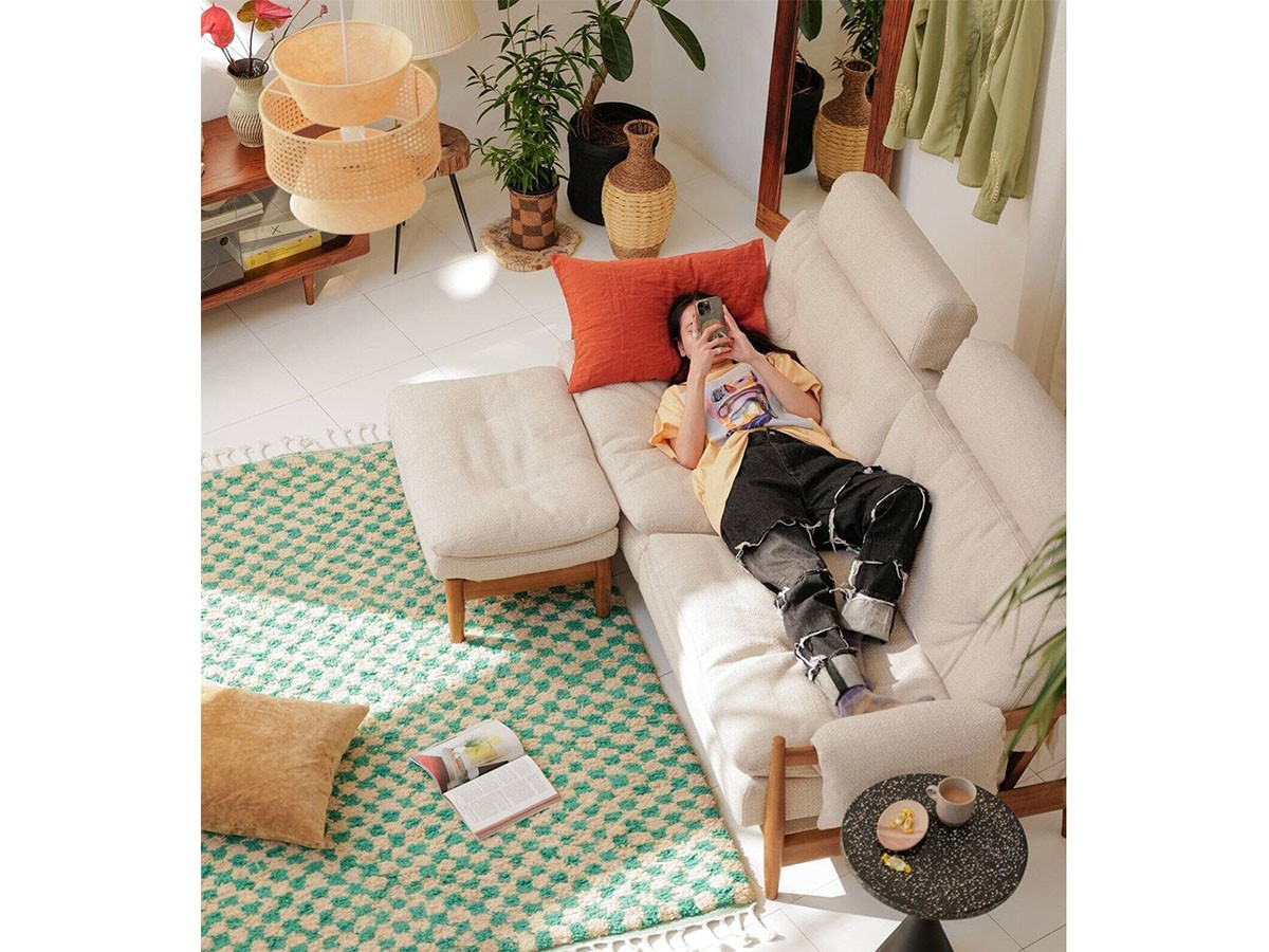 JOURNAL STANDARD FURNITURE MADEIRA SOFA Fabric / ジャーナルスタンダードファニチャー マデイラ ソファ ファブリック （ソファ > 二人掛けソファ） 21