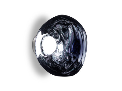 トムディクソン　Press Mini Surface ブラケットライト Press Mini Surface Light in Clear Pressed Glass | Tom Dixon